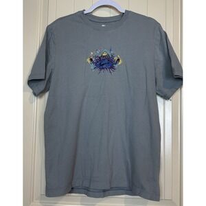 The Nike Tee Interstellar Magic Short sleeve t-shirt Gray Size Large DV9616-073